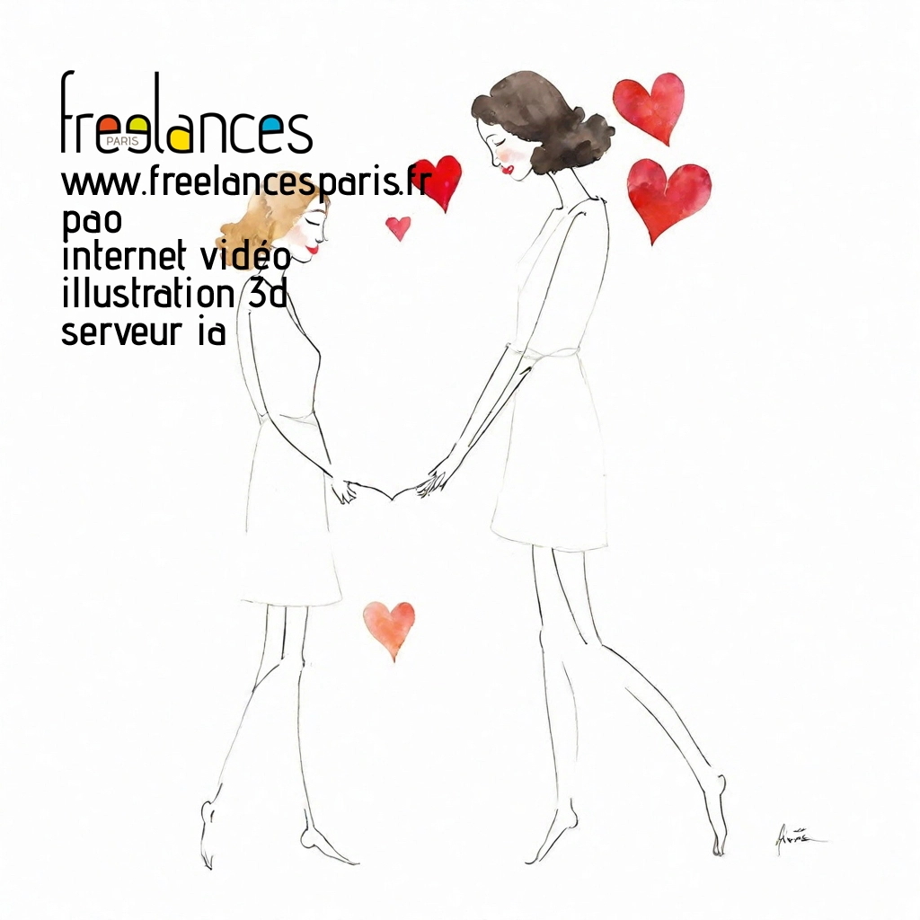 Pao mise en page internet vidéo illustration 3d serveur IA générative AI freelance paris studio de création magazines yru78os0